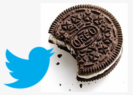 Twitter Oreo Mondelez1 - Oreo Cookie, HD Png Download, Free Download