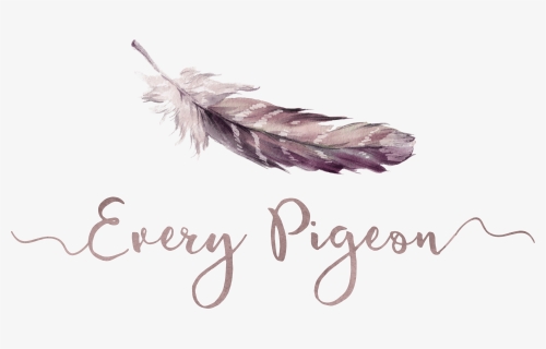 Every Pigeon - Pigeon Calligraphy, HD Png Download, Free Download