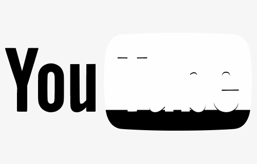 Youtube Logo Black And White - Youtube Png Image High Quality, Transparent Png, Free Download