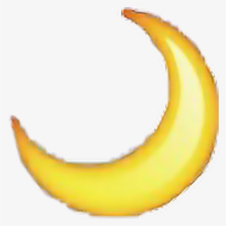 Crescent Moon Emoji Png - Moon And Stars Emoji Png, Transparent Png, Free Download