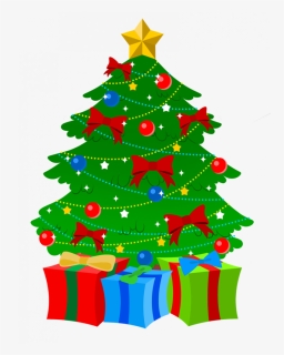 Christmas ~ Christmas Tree Clip Art Free Imageschristmas - Clipart Christmas Tree, HD Png Download, Free Download