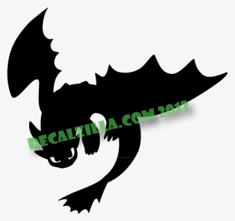 Toothless Silhouette, HD Png Download, Free Download
