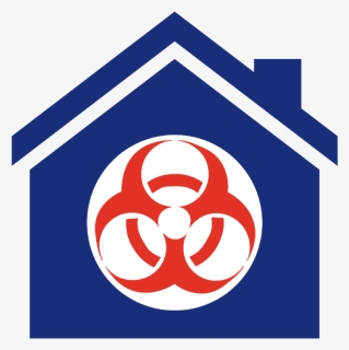 Biohazard-01 - Peace Symbol In House, HD Png Download, Free Download
