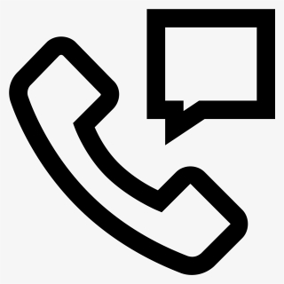 Mensaje De Telefono Icon - Blue Phone Icon Png, Transparent Png, Free Download