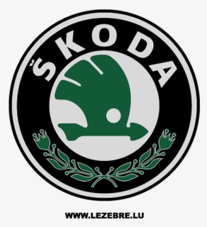 Sticker Skoda Logo Couleur - Kélonia, HD Png Download, Free Download