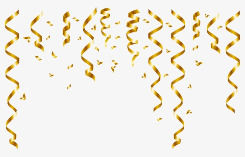 Gold Confetti Transparent Background, HD Png Download, Free Download