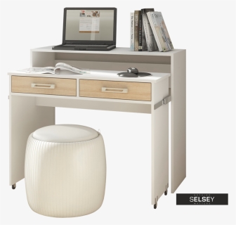 Coco Compact Home Office Desk - Coiffeuse Bureau, HD Png Download, Free Download