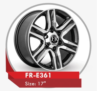 Fr-e361 Alloy Wheel For Toyota Fortuner Suv Cars - Alloy Wheels In Oman, HD Png Download, Free Download