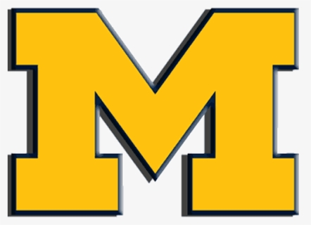 Michigan Football Logo Png - University Of Michigan, Transparent Png, Free Download