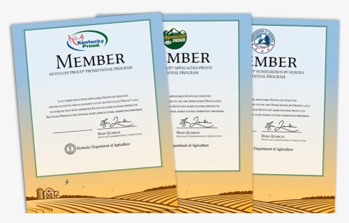 Membership Certificates - Signage, HD Png Download, Free Download