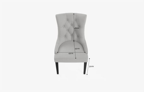 Espen® Scoop Back Dining Chair - Club Chair, HD Png Download, Free Download