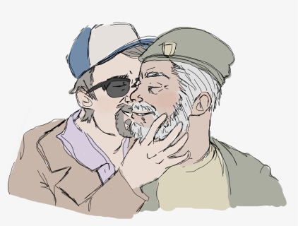 “have A Sloppy Ace/bill Sketch In These Trying Times ” - Dead By Daylight Ace Gay, HD Png Download, Free Download
