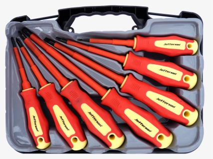 Jefferson 7 Pc Insulated Screwdriver Set , Png Download - Hand Tool, Transparent Png, Free Download