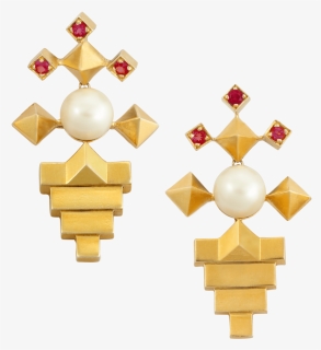 Les Muses Bm Prerna Jewellery Kajal Ruby-min - Illustration, HD Png Download, Free Download