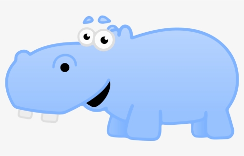 Hippo - Cartoon, HD Png Download, Free Download