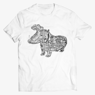 10 Hippo Shirt, HD Png Download, Free Download