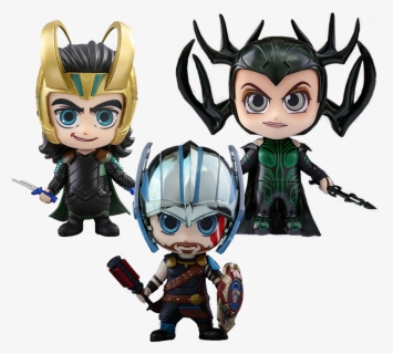 Gladiator Thor, Loki & Hela Cosbaby - Cosbaby Hela, HD Png Download, Free Download