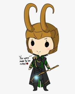 Lil Loki Thor Marvel Cinematic Universe Drawing - Cute Cartoon Avengers Drawing, HD Png Download, Free Download