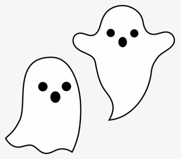 Ghost Clipart Menacing - Halloween Clipart Black Background, HD Png Download, Free Download