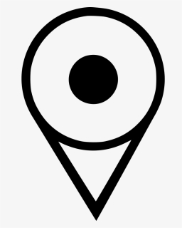 Dot Poi Pointer Map Navigation Point - Map Dot Icon Png, Transparent Png, Free Download
