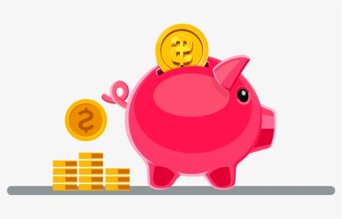 Piggy Bank Png , Png Download - Transparent Background Piggy Bank Clipart Png, Png Download, Free Download