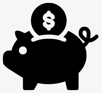 Piggy Bank - Broken Piggy Bank Icon, HD Png Download, Free Download