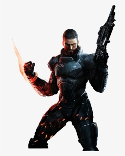 Thumb Image - Shepard Mass Effect Png, Transparent Png, Free Download