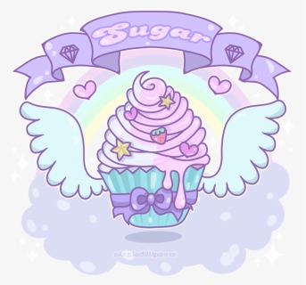 Transparent Watercolor Cake Clipart - Cupcake Transparent Pastel, HD Png Download, Free Download