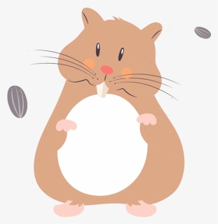 Go To Campbell"s Dwarf Hamster - Cartoon, HD Png Download, Free Download