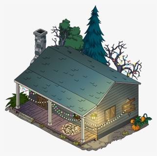 V-567534472, Cabin In The Woods, Backgrounds V - House, HD Png Download, Free Download