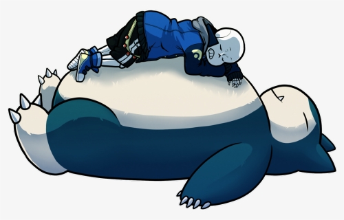 Sans And Snorlax, HD Png Download, Free Download