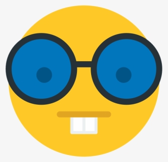 Cool Whatsapp Hipster Emoji Png Transparent Picture - Circle, Png Download, Free Download