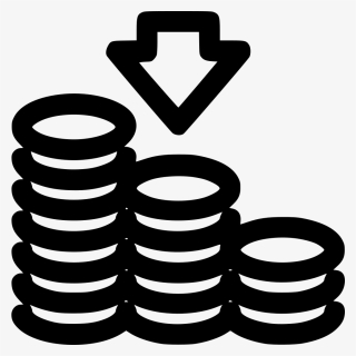 Receive Coins Stacks - Portable Network Graphics, HD Png Download, Free Download
