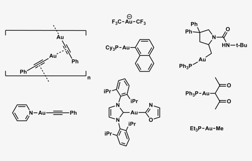 Gold I Sigma Alkyl Complexes - Complexes Of Gold, HD Png Download, Free Download