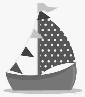 Cute Sailboat Clipart - Clip Art Cute Sail Boat, HD Png Download, Free Download