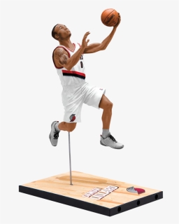 Damian Lillard 7” Action Figure By Mcfarlane Toys - Block Basketball, HD Png Download, Free Download