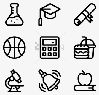 Free Png Back To School 40 Icons - Facebook Line Icon, Transparent Png, Free Download