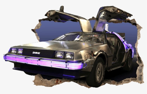 Thumb Image - Back To The Future Car Png, Transparent Png, Free Download