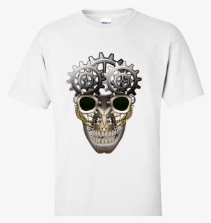 Transparent Steampunk Gear Png - Skull, Png Download, Free Download