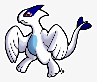 Image Royalty Free Stock Lugia Drawing Cute - Cute Lugia Drawing, HD Png Download, Free Download