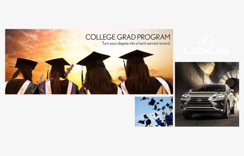 The Lexus College Graduate Finance Program Includes - Graduation Ceremony, HD Png Download, Free Download