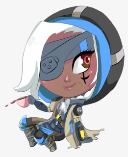 Ana Png Overwatch - Overwatch Ana Chibi Png, Transparent Png, Free Download