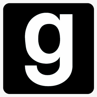 Gmod Logo Png - Garry's Mod Logo White, Transparent Png, Free Download
