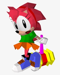 Universe Of Smash Bros Lawl - Amy Rose Sonic The Fighters, HD Png Download, Free Download