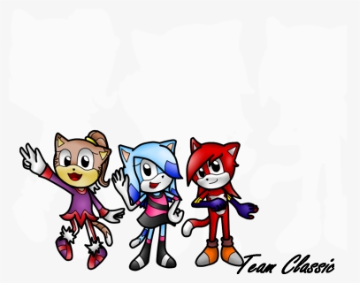 Team Classic - Classic Sonic Fan Characters, HD Png Download, Free Download