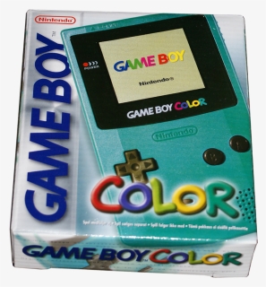 Game Boy Color In Original Box - Game Boy Color Original Box, HD Png Download, Free Download