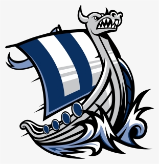 Wwu Vikings Logo Png Transparent - Vector Viking Ship Logo, Png Download, Free Download
