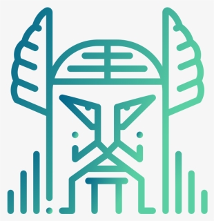 Talk Like A Viking Logo - Odins Norse Icon, HD Png Download, Free Download