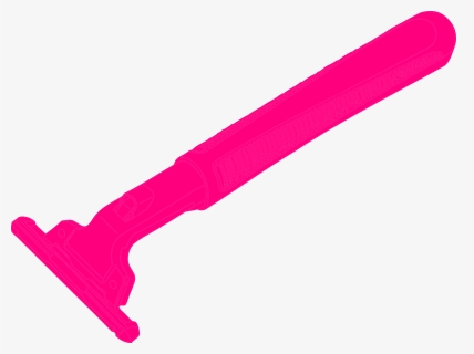 Shaving Razor Clip Art - Pink Razor Clipart, HD Png Download, Free Download