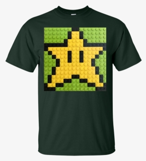 Lego Super Mario Star 282 T Shirt & Hoodie - Super Mario Bros 3 Star, HD Png Download, Free Download